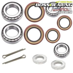 Boss Bearing - Boss Bearing Tapered Front Wheel Bearings and Seals Conversion  Kit